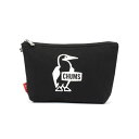 チャムス CHUMS ポーチ メンズ レディース ブービープリントポーチスウェット Booby Print Pouch Sweat CH60-3828 Blac...