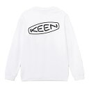 【全品対象最大10%OFFクーポン!7/13 10:00〜7/15 23:59】キーン KEEN Tシャツ 長袖 メンズ レディース オーシーアールピー ロゴ ...