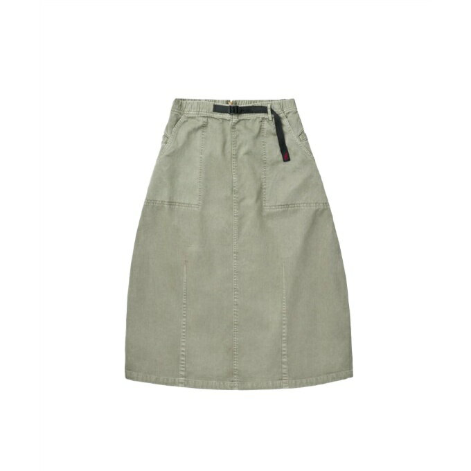 ߥ Gramicci 󥰥 ǥ ޥ MAXI SKIRT G4FW-SK060 PIGMENT SAGE...