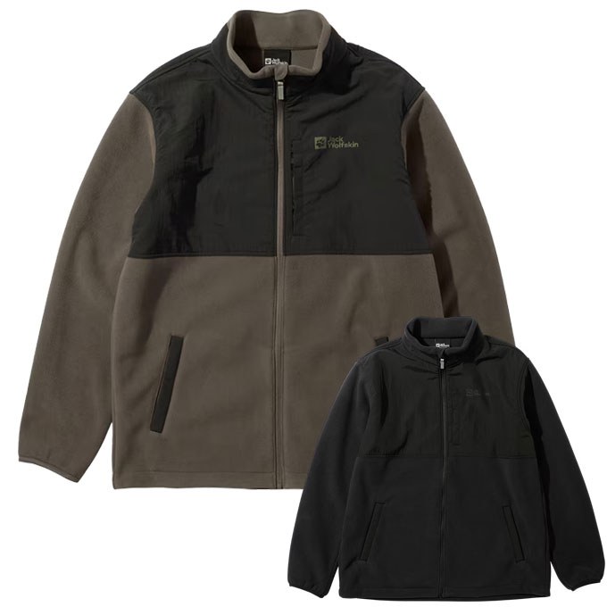 【最大8000ポイント還元！ 2/5 20:00〜23:59】ジャックウルフスキン Jack Wolfskin フリース ジャケット メンズ JP BASIC FLEECE FZ JK A63032 【ご自宅配送限定】‥
