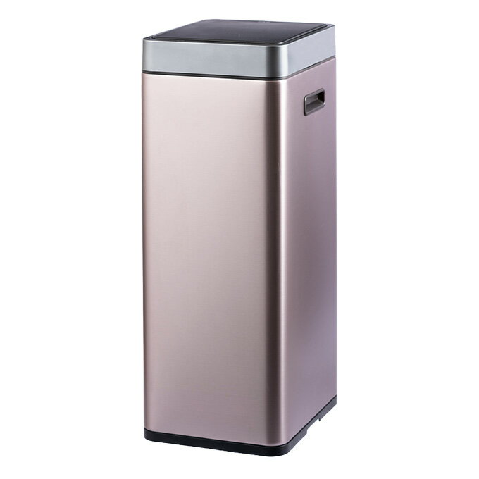 分別に便利なスリム型センサー式ゴミ箱30L。電源はUSB充電式。衛生的に使用することができるインナーボックス付き。リサイクルステッカー付き。 ■カラー：シャンパン ■サイズ：30L ( 29.7cm×25cm×65cm ) ■重量：4.5k...