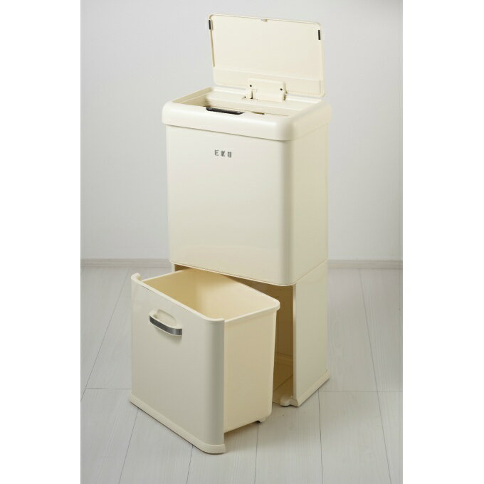 イーケーオー EKO ゴミ箱 モダンヴィンテージセンサービン32+18 EK9336P-32L+18L【メーカー直送】【ご自宅配送限定】‥