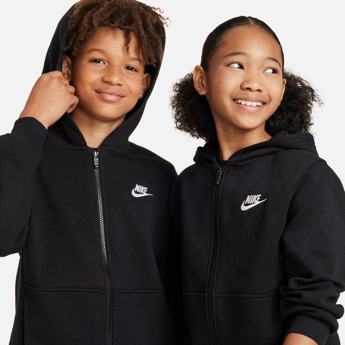 ナイキ スウェットパーカー ジュニア J NSW クラブ 裏起毛 フードJK FD3004-010 NIKE