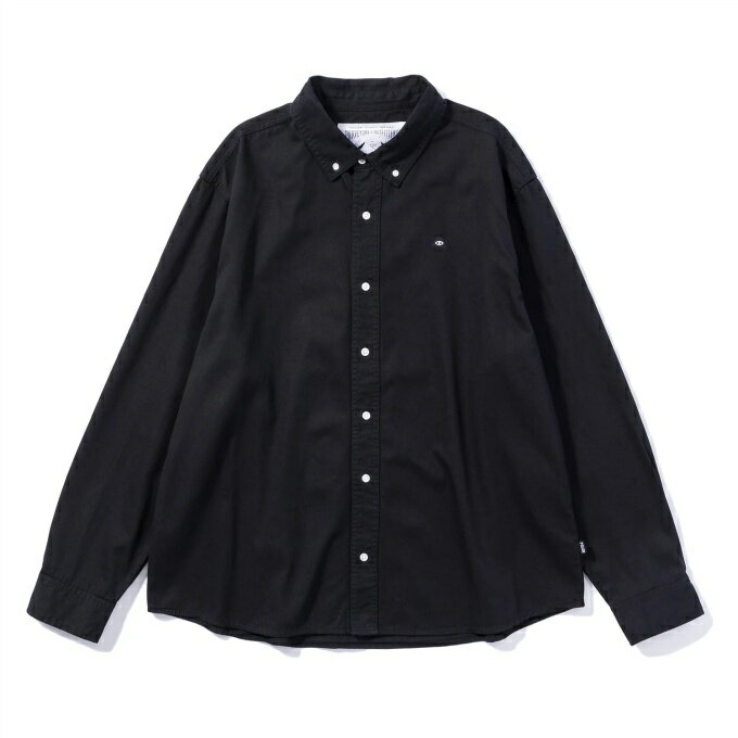 ポーラー POLER 半袖シャツ メンズ BLAKE L/S BUTTON-DOWN SHIRT 243MCV0045-BLK