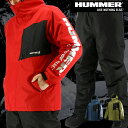 【最大1万ポイント還元!7/20 20:00~23:59】弘進ゴム×HUMMER 防寒 ジャケット メンズ 防水防寒レインスーツ上下セット HM-W1 【ご自宅...
