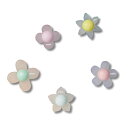 最大ポイント10倍&10%OFFクーポン!~9/11 1:59| クロックス 小物 虹色フラワー 5 パック 10014623 crocs