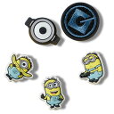 【全品対象最大10%OFFクーポン!7/13 10:00~7/15 23:59】クロックス 小物 ミニオンズ 5 パック 10012725 crocs