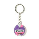 スポルディング SPALDING キーホルダー バレーボール キーチェーン パープル ピンク 11-009VPP