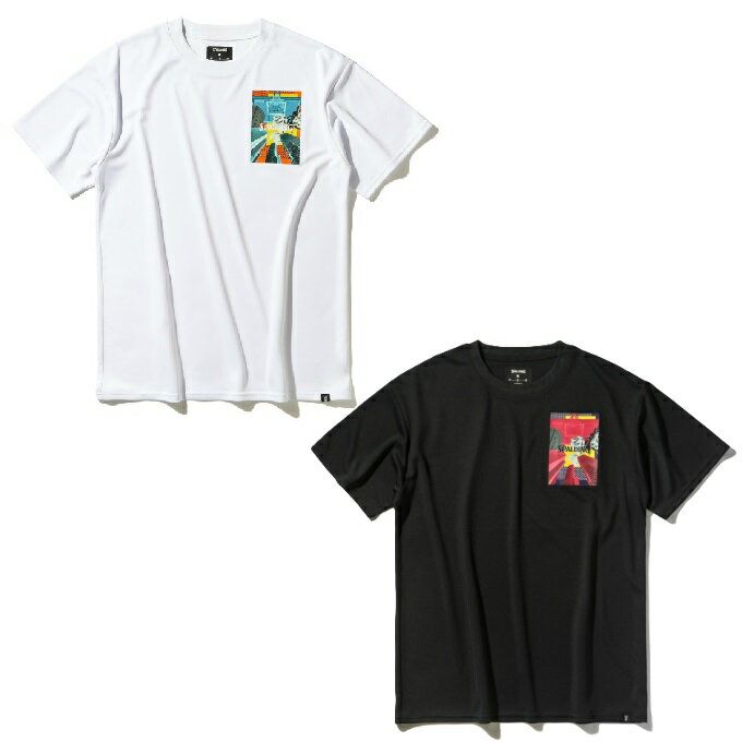 スポルディング SPALDING バスケットボールウェア 半袖シャツ メンズ Tシャツ ポッ...