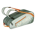 ヨネックス テニス バドミントン ラケットバッグ 6本用 メンズ レディース ラケットバッグ6 BAG2532R-647 YONEX