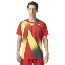 ヨネックス バドミントンウェア ゲームシャツ メンズ レディース ユニゲームシャツ フィットスタイル 10537 YONEX