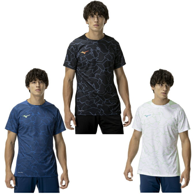 【全品対象最大10%OFFクーポン 2025/11/30 0:00〜12/11 1:59】ミズノ サッカーウェア プラクティスシャツ 半袖 メンズ フィールドシ...