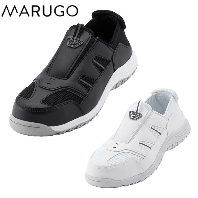 【送料無料】丸五 MARUGO 安全靴 メンズ クレオスプラス かかとを踏める 作業用シューズ #810 10743 作..