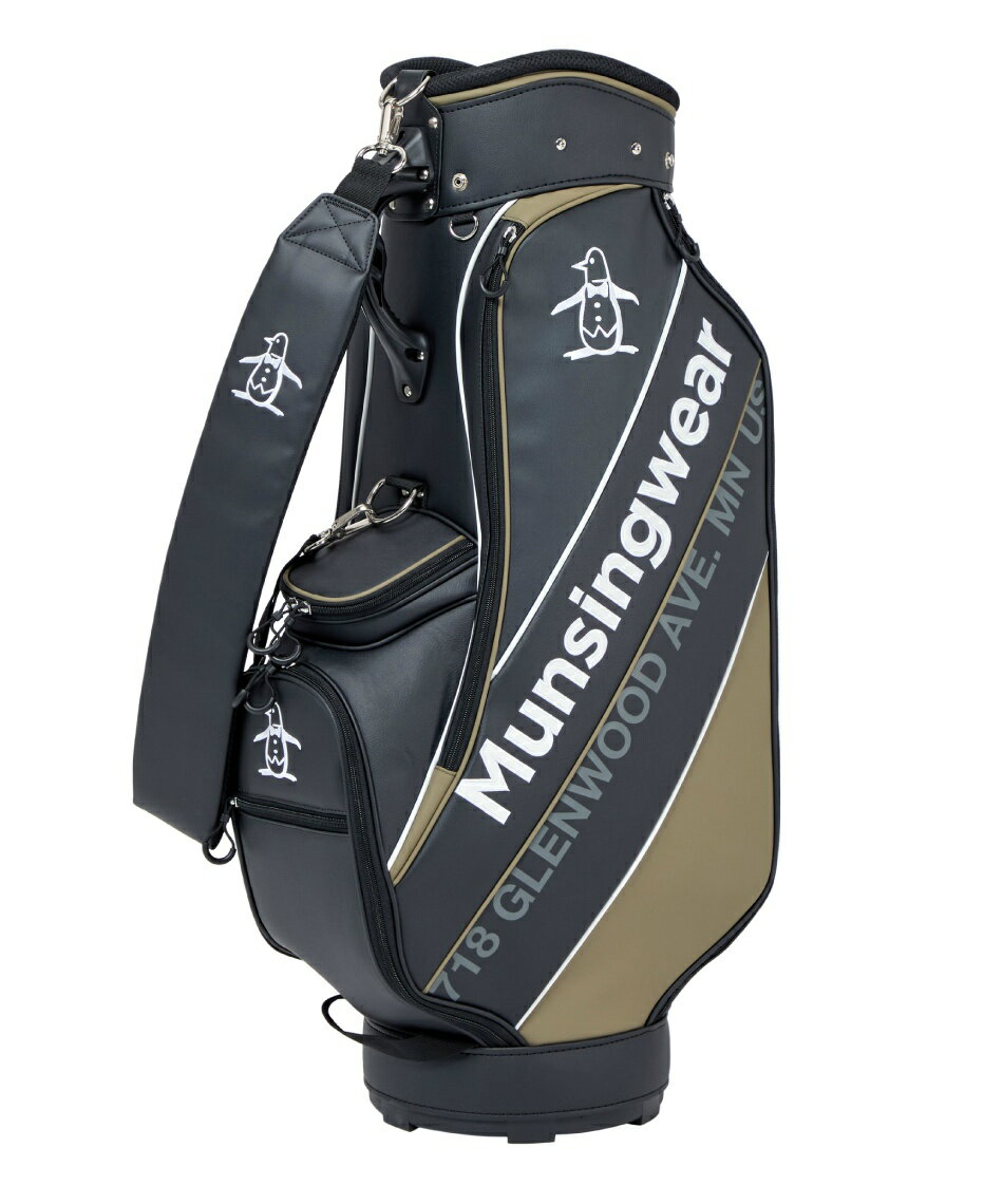 Munsingwear ゴルフキャディバッグ ブラック 楽天市場】マンシング キャディバッグ（カラーブラック）（ゴルフ