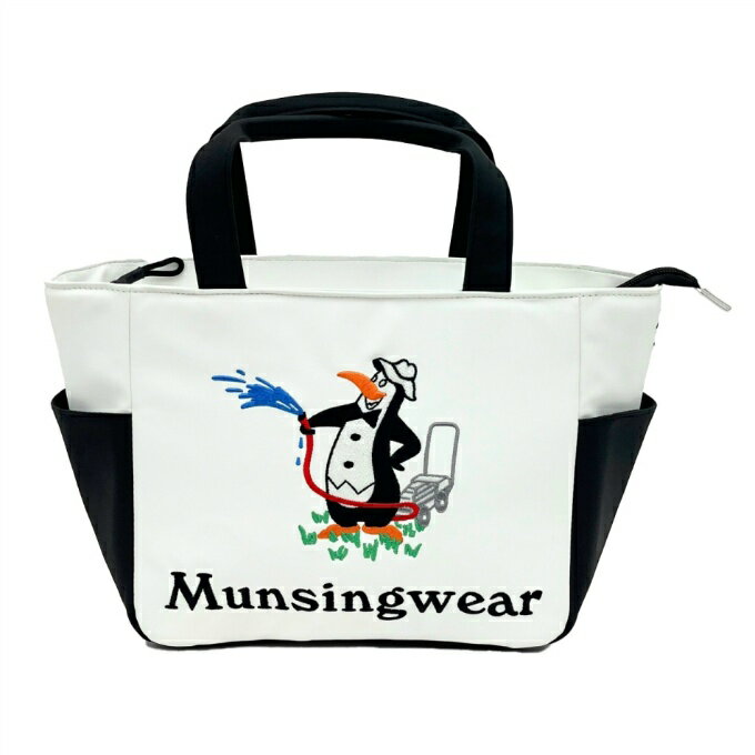 【全品対象最大10％OFF！11/20 20:00～11/27 1:59】マンシング(Munsingwear) ラウンドバッグ グリーンキーパーペンギンデザインカートバッグ MG5STT03M 【2025年モデル】