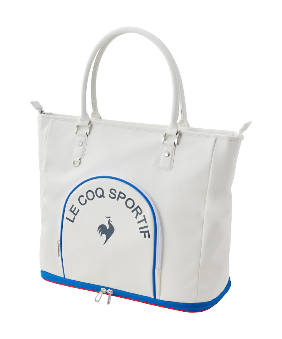 LE COQ SPORTIF ゴルフホワイトトートバッグ le coq sportif GOLF（ルコックスポルティフ ゴルフ） ルコック