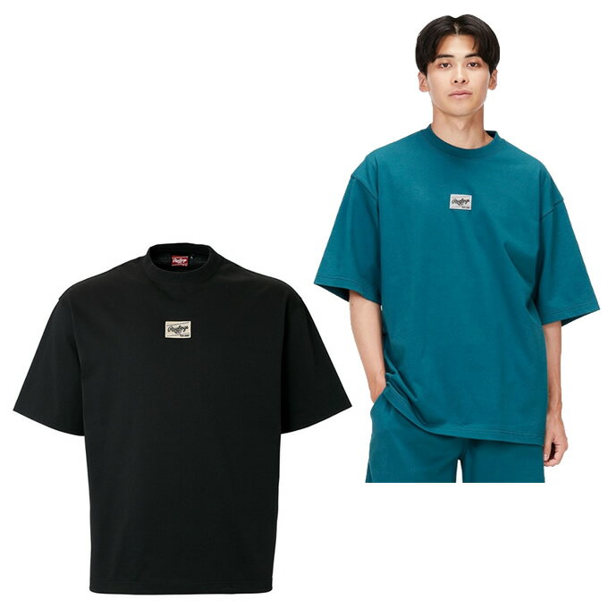 ローリングス Rawlings 野球ウェア 半袖Tシャツ メンズ U.S.A. パッチロゴ ショートスリーブ Tシャツ A..