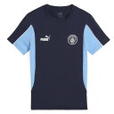 プーマ(PUMA) サッカーウェア レプリカシャツ ジュニア 25 MCFC 半袖シャツ JR 779151 73(4)