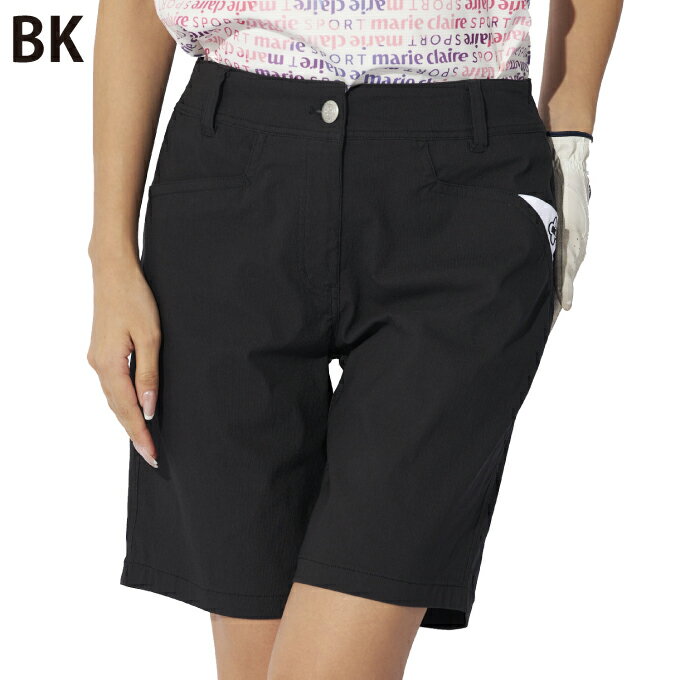 マリクレール marie claire ゴルフウェア ショートパンツ レディース コードレーンショートパンツ 715-362