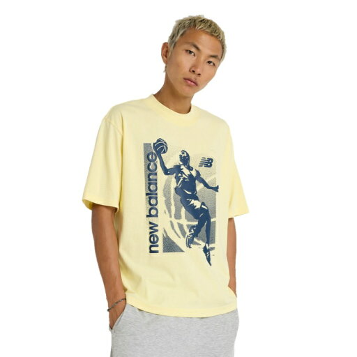 ニューバランス バスケットボールウェア 半袖シャツ メンズ Hoops Graphic Vintage TShirt MT51605PRC new balance ニューバランス バスケットボールウェア 半袖シャツ メンズ Hoops Graphic Vintage TShirt MT51605PRC new balance