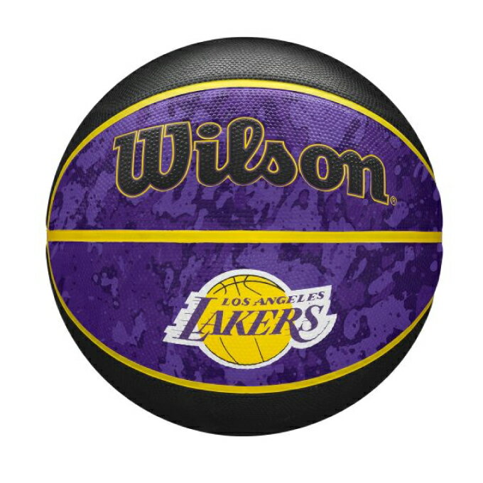 バスケットボール  LAKERS NBA TEAM ALLIANCE バスケットボール 7号 人工皮革 by Wilson
