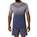 【最大10%OFFクーポン発行中!6/15 0:00〜23:59】アシックス ランニングウェア Tシャツ 半袖 メンズ SEAMLESS SS TOP 2011C398-501 asics(4)