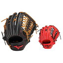 【最大10%OFFクーポン!7/4 20:00〜7/11 1:59】ミズノ 野球 一般軟式グローブ 外野手 メンズ レディース 軟式用ウィルドライブ レッド I...