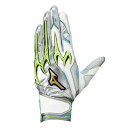 【全品対象最大10%OFFクーポン!7/13 10:00〜7/15 23:59】ミズノ 野球 バッティンググローブ 両手用 メンズ レディース シリコンパワーア...