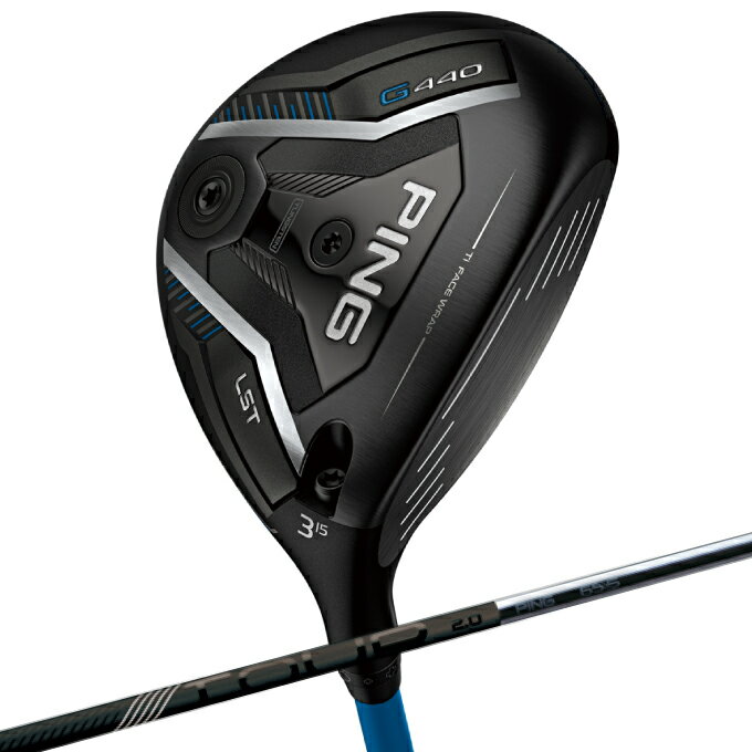Fareway Wood - ピン PING ゴルフクラブ フェアウェイウッド メンズ G440 LST FAIRWAY WOOD シャフト PING TOUR 2.0 BLACK 65/75 G440 LST FW PING-TOUR2.0-BLACK