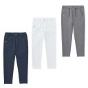 【最大10%OFFクーポン発行中!5/1 0:00〜5/5 23:59】 ルコックスポルティフ le coq sportif ゴルフウェア ロングパンツ メンズ 30th コットンライクジョガーパンツ LG5SLP56M(4)