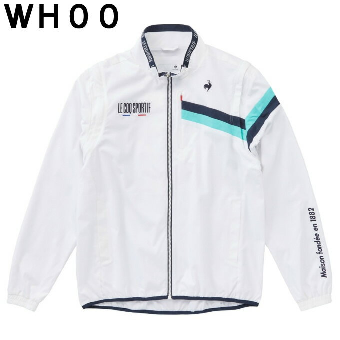 【全品対象最大3万ポイント還元＆10％OFF！ 3/4 20:00〜3/11 1:59】ルコックスポルティフ le coq sportif ゴルフウェア ブルゾン メンズ 2WAYブルゾン LG5SWB00M 3