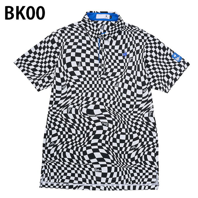 ルコックスポルティフ le coq sportif ゴルフウェア ポロシャツ 半袖 メンズ VICHY...