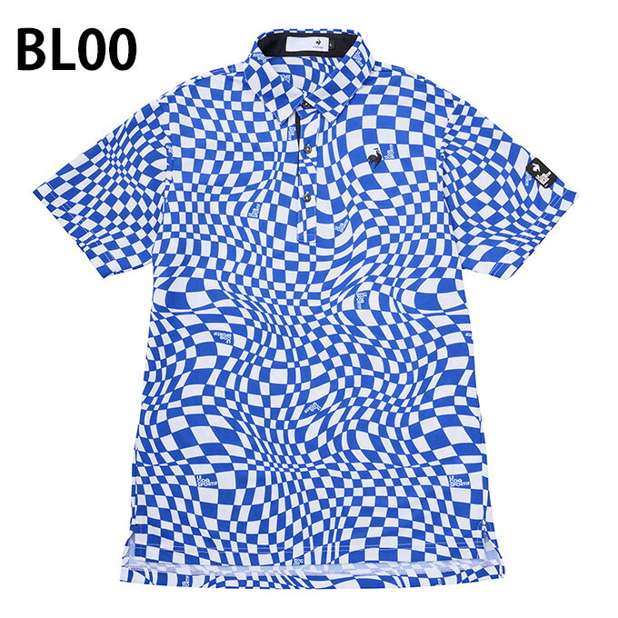 ルコックスポルティフ le coq sportif ゴルフウェア ポロシャツ 半袖 メンズ VICHY...