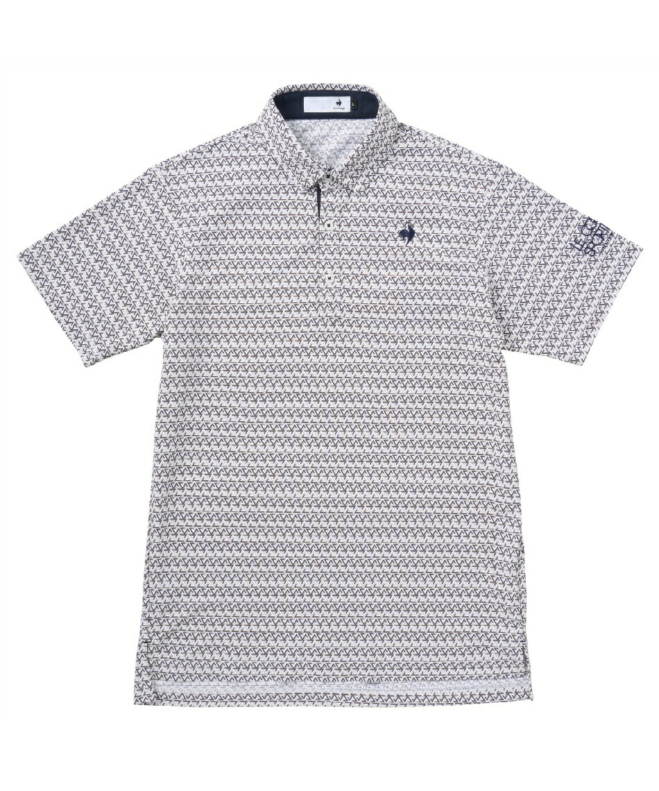 PGG 半袖グレー系 プリント柄 薄手 バックロゴポロシャツ メンズサイズ6 楽天市場】ポロシャツ 半袖（カラーグレー）（ゴルフ｜スポーツ