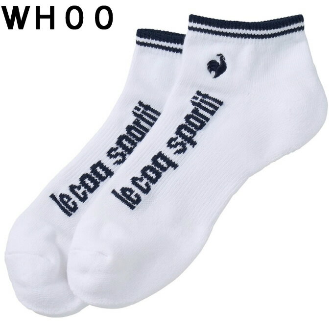 ルコックスポルティフ le coq sportif ゴルフ ソックス メンズ アンクル丈ソックス...