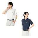 マンシング(Munsingwear) ゴルフウェア 半袖シャツ メンズ サンスクリーン飛び柄プリント半袖ポロ MG5SHS87M 【2025年春夏モデル】
