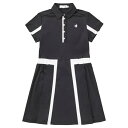 ルコックスポルティフ le coq sportif ゴルフウェア ワンピース レディース モンドリアン半袖ワンピース LG5SOP00L