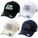 ルコックスポルティフ le coq sportif ゴルフ キャップ レディース ロゴキャップ LG5S