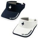 【最大10%OFFクーポン!7/4 20:00〜7/11 1:59】ルコックスポルティフ le coq sportif ゴルフ サンバイザー レディース イヤー...
