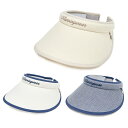 【全品対象最大10%OFFクーポン!7/13 10:00〜7/15 23:59】マンシング Munsingwear ゴルフ サンバイザー レディース 和紙オック...