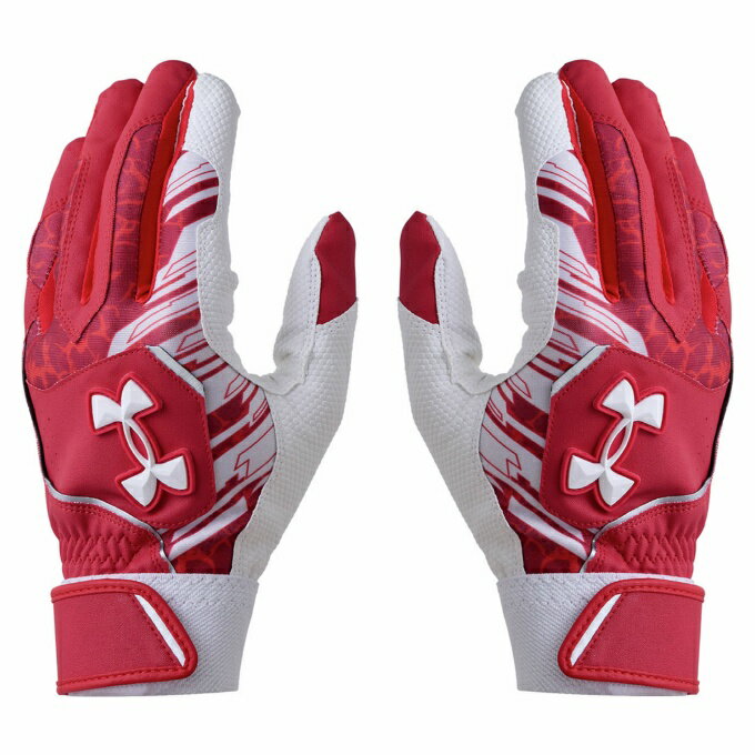 アンダーアーマー 野球 バッティンググローブ 両手用 メンズ UA CLEAN UP BATTING GLOVES 6001310-600 UNDER ARMO...