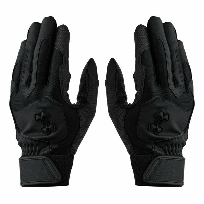 アンダーアーマー 野球 バッティンググローブ 両手用 メンズ UA CLEAN UP BATTING GLOVES NON COLOR 6001311-001 ...