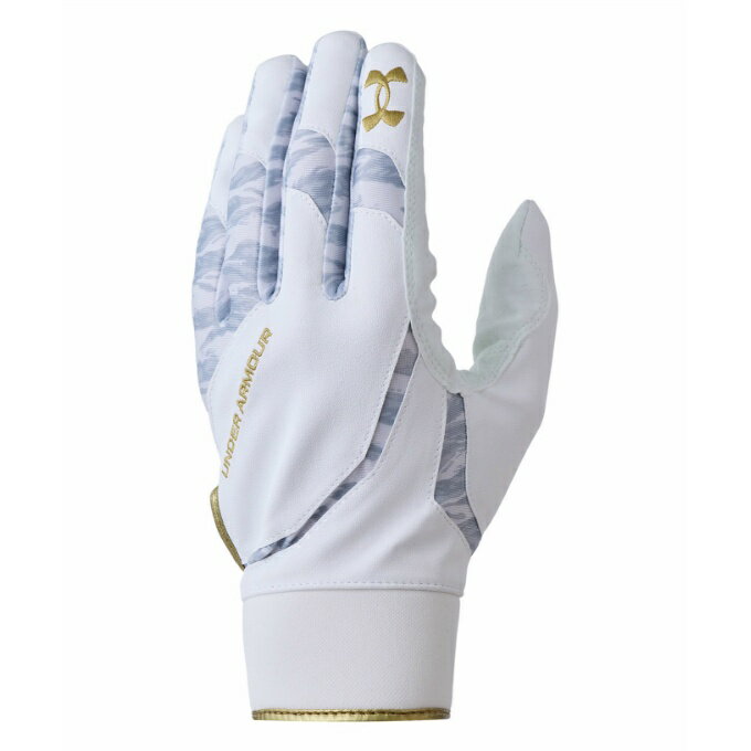 アンダーアーマー 野球 バッティンググローブ 片手用 メンズ UA UNDER GLOVE 1354260-102 UNDER ARMOUR