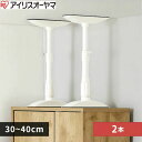 アイリスオーヤマ IRIS OHYAMA 転倒防止用品 【2本セット】家具転倒防止伸縮棒Sサイズ KTB-30R ‥