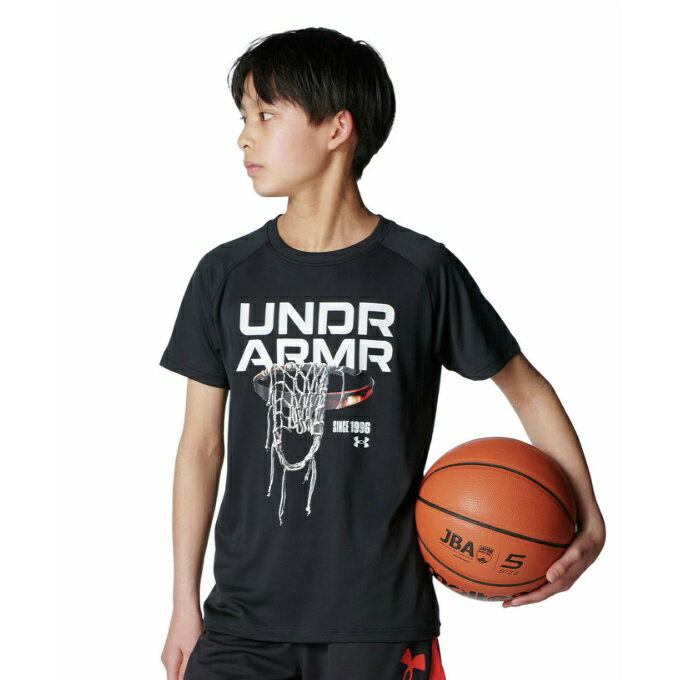 アンダーアーマー バスケットボールウェア 半袖シャツ ジュニア UA Tech Graphic Short Sleeve T-Shirt..
