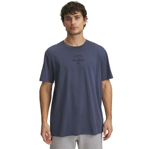 アンダーアーマー バスケットボールウェア 半袖シャツ メンズ CURRY HEAVYWEIGHT VERBIAGE T-SHIRT 1390405-044 UNDER ARMOUR アンダーアーマー バスケットボールウェア 半袖シャツ メンズ CURRY HEAVYWEIGHT VERBIAGE T-SHIRT 1390405-044 UNDER ARMOUR