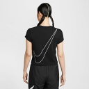 ナイキ Tシャツ 半袖 レディース L NSW CLUB 背面Bロゴ 半袖T HF9457-010 NIKE