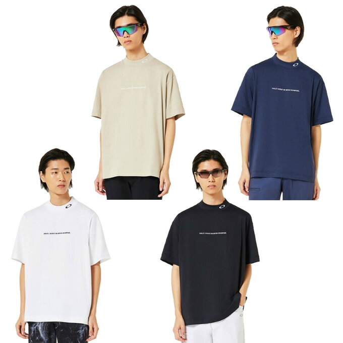 オークリー ゴルフウェア 半袖シャツ メンズ ワイド半袖モックネックSH FOA407606 OAKLEY