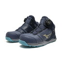 ミズノ 安全靴 メンズ オールマイティ ALMIGHTY HWII 81M BOA F1GA250105 MIZUNO 【ご自宅配送限定】‥