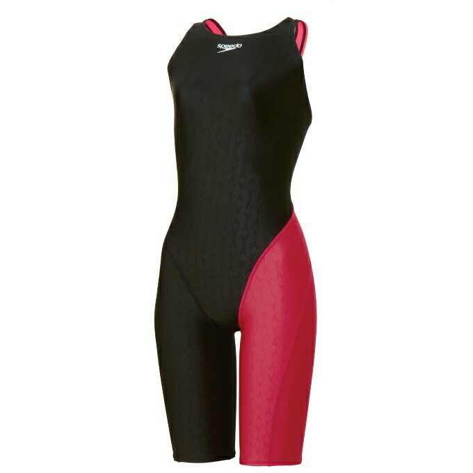 スピード Speedo FINA承認 競泳水着 スパッツ レディース フレックスシグマニューセミオープンバックニースキン1 SCW12505F-KR